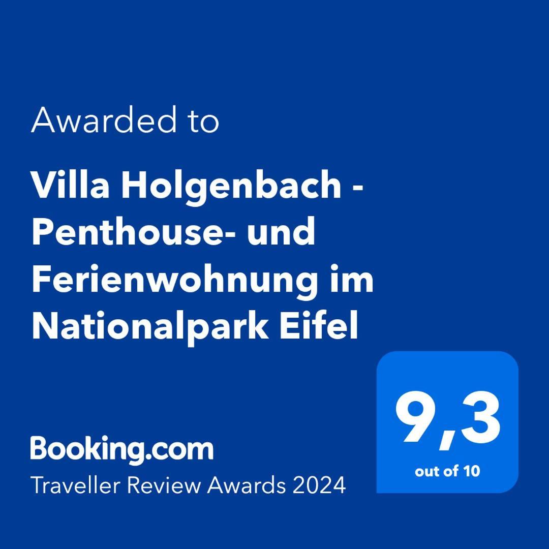 Villa Holgenbach - Penthouse- Und Ferienwohnung Im Nationalpark Eifel Schleiden Esterno foto