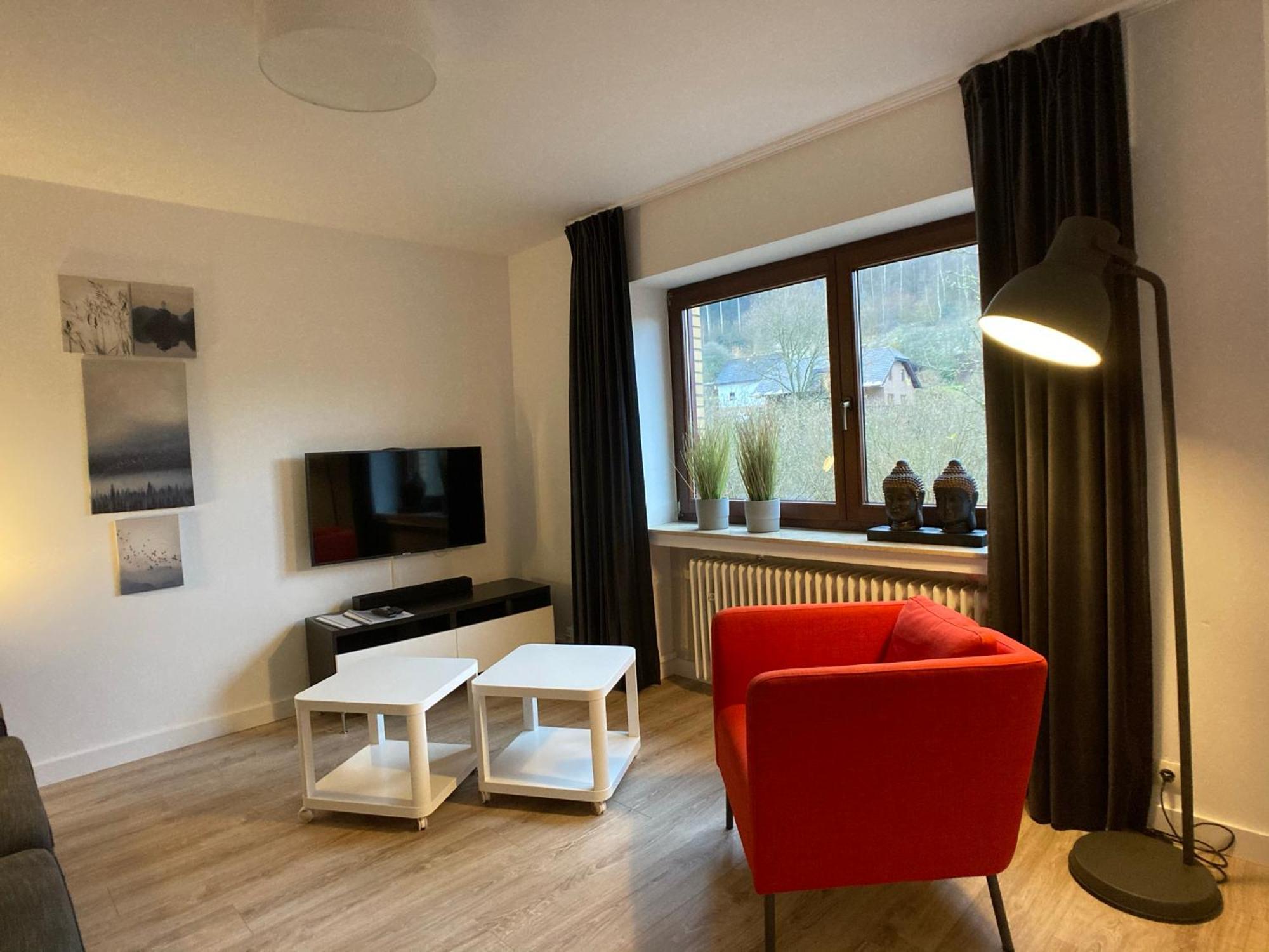 Villa Holgenbach - Penthouse- Und Ferienwohnung Im Nationalpark Eifel Schleiden Camera foto
