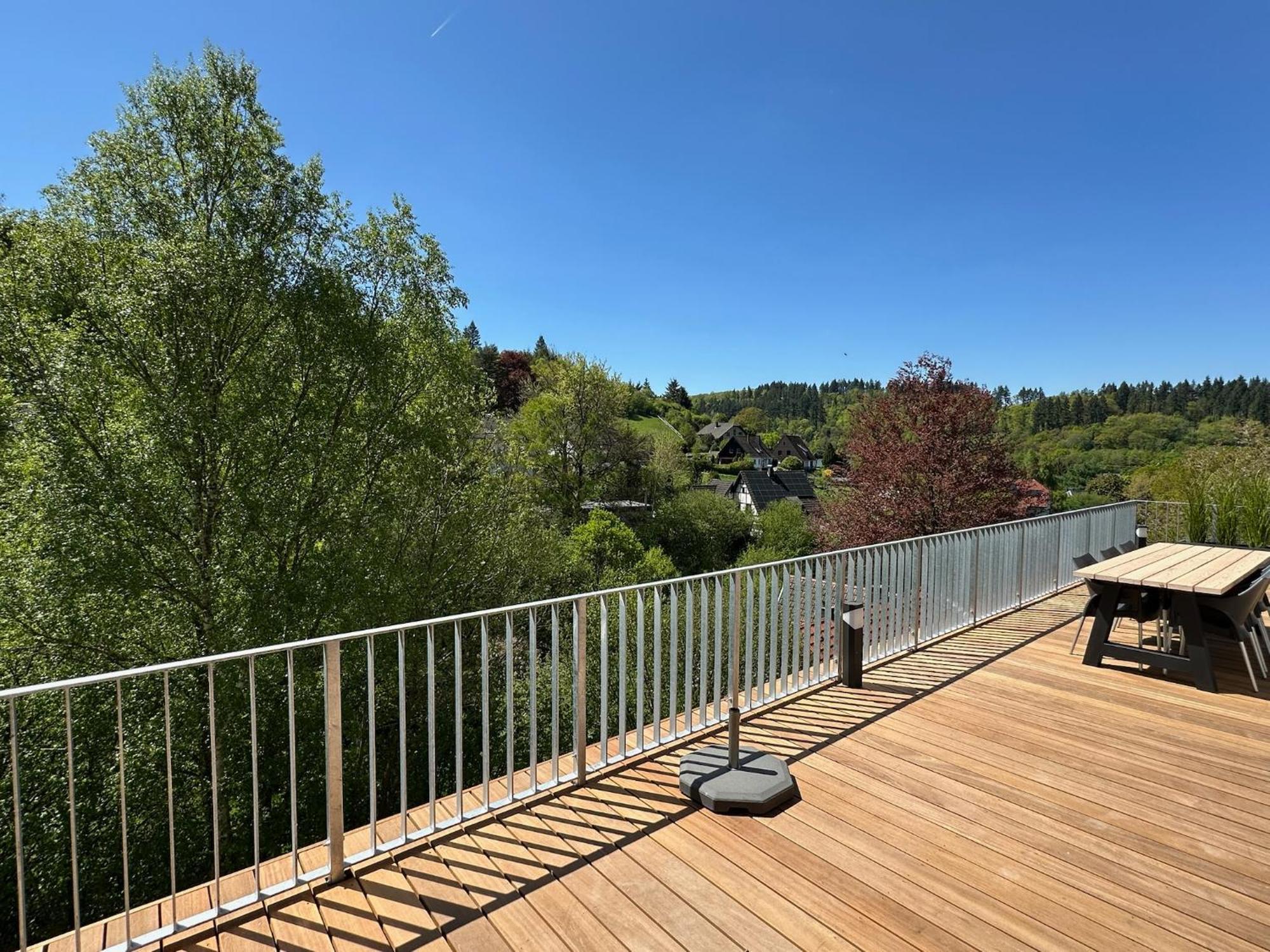 Villa Holgenbach - Penthouse- Und Ferienwohnung Im Nationalpark Eifel Schleiden Esterno foto