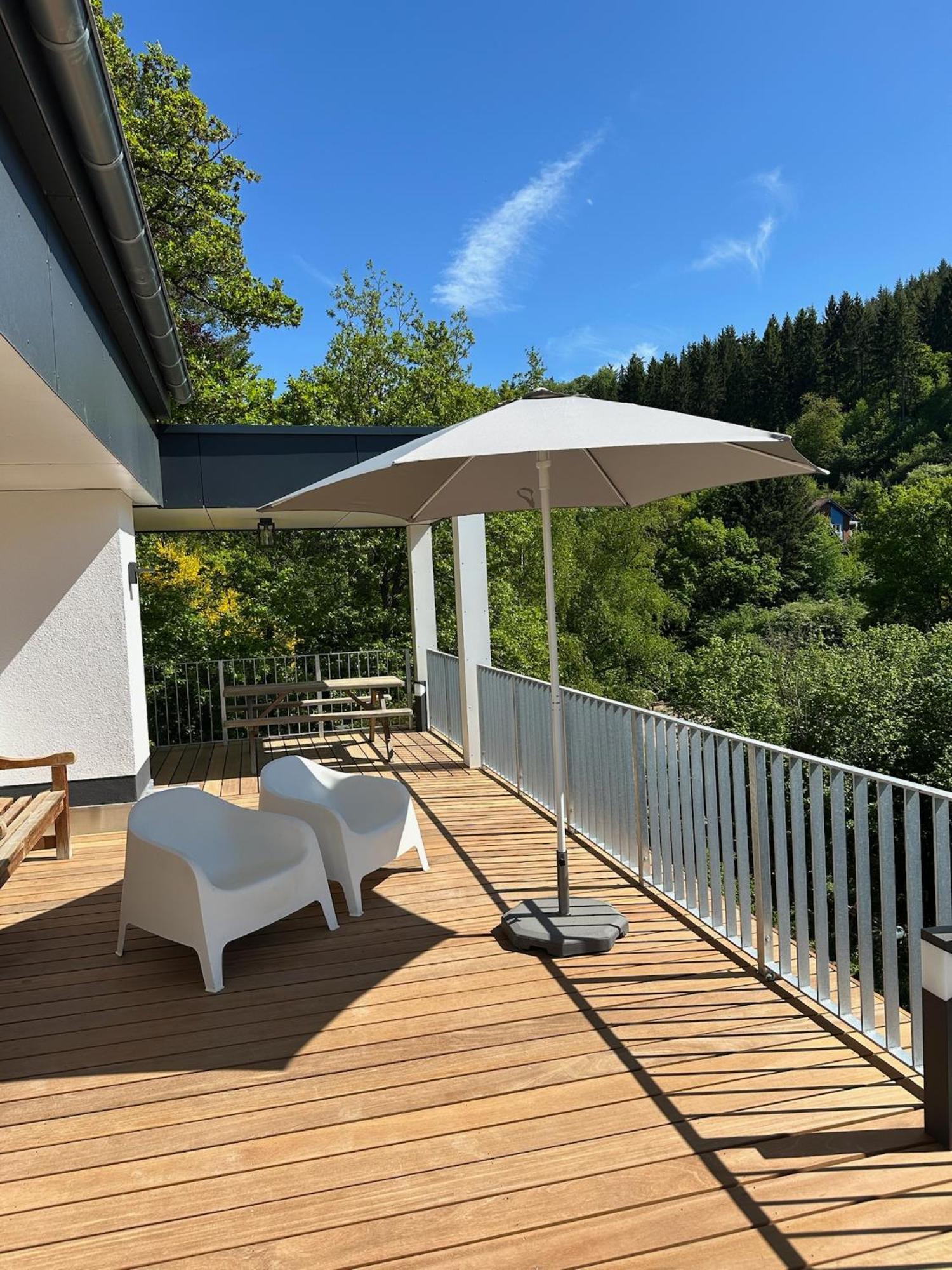 Villa Holgenbach - Penthouse- Und Ferienwohnung Im Nationalpark Eifel Schleiden Esterno foto